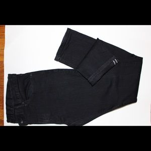 Uniqlo Black selvedge jeans size 35x32